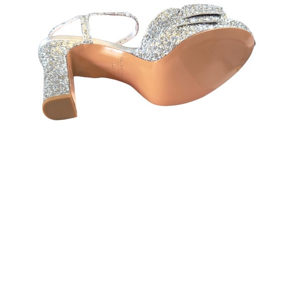 Kate Spade Miya Glitter Platform Sandals Size 10 - Picture 8 of 8